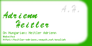 adrienn heitler business card